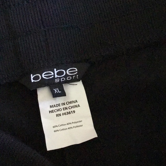 SOLD - Bebe Sport Rhinestud Jogger - XL - NWT - Picture 4 of 12